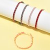 5Pcs Cotton Bracelet Making BJEW-FS00023-7