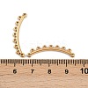 304 Stainless Steel Curved Bar Chandelier Component Links STAS-G357-20G-3