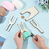 1 Set Wooden Knitting Fork for Hand Loom and Crafts DIY-BC0013-67-3