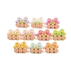 Opaque Resin Decoden Cabochons CRES-M033-03-1