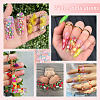60G 6 Style Handmade Polymer Clay Cabochons PORC-TA0001-08B-7