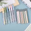 6 Colors Plastic & Metal Paper Cutter Pens PW-WG46082-01-2