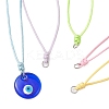 5Pcs 5 Colors Adjustable Waxed Polyester Cord Necklace Making AJEW-JB01309-01-5