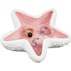 1Pc Starfish Shape Ceramic Jewelry Plate AJEW-SC0002-96A-1