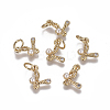 Brass Charms KK-L179-08L-G-1