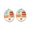 304 Stainless Steel Pendants STAS-C134-37G-1