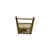 Wood Double-Layer Storage Rack PW-WG44386-01-1