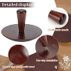 Wood Mushroom Anvil Set TOOL-WH0155-104-4