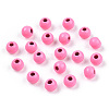 Spray Painted Alloy Beads PALLOY-TAC0044-50B-1