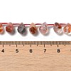 Natural Ferruginous Quartz Beads Strands G-H297-B13-01-4
