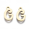 201 Stainless Steel Charms STAS-T044-217G-G-1