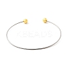 1.2MM 201 Stainless Steel Cuff Bangle Making BJEW-Z144-01GP-01-1