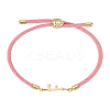 1Pc Adjustable Nylon Cord Slider Bracelets for Women BJEW-LP0001-32F-03-1