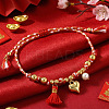 Pride Month Alloy Heart Charm Bracelets YY7958-1-2