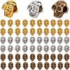 60Pcs 3 Colors Alloy European Beads FIND-PH0021-84-1