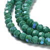 Opaque Glass Beads Strands EGLA-A035-P4mm-L13-3