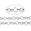 Tarnish Resistant 661 Stainless Steel Mother-son Chains X-CHS-T005-03P-2