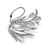 Swan Alloy Brooch JEWB-C037-33A-P-1