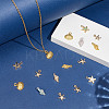 38Pcs 19 Styles  Alloy Pendants Charms FIND-HY0004-58-4