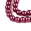 Baking Paint Glass Pearl Bead Strands HY-Q003-3mm-14-3