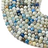 Natural Blue Azurite Beads Strands GG-CBAE031-A03-3mm-4
