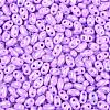 Opaque Colours Luster Glass Seed Beads SEED-T006-02D-2