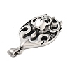 Retro 304 Stainless Steel Big Pendants STAS-I205-38AS-05-2