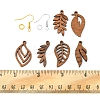 DIY Leaf Earring Making Kit DIY-FS0004-25-5