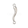 Brass Horn of Plenty Connector Charms KK-V002-20P-1