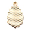 Thanksgiving Day Alloy Enamel Pendants LS-ENAM-D060-01G-KCG-2