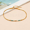 Handmade Glass Seed Bead Multi-layer Bracelets UW5100-2-1