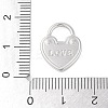 Non-Tarnish 304 Stainless Steel Pendants STAS-T064-04P-3