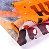 Halloween Theme Felt Cloth Hanging Door Signs HJEW-L027-A02-4