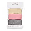 9 Yards 3 Styles Polyester Ribbon SRIB-A014-K05-4