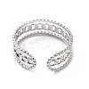 Tarnish Resistant 304 Stainless Steel Finger Rings RJEW-L102-07P-4