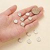 Initial Letter A~Z Alphabet Enamel Charms ENAM-X0018-07-5