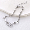European Style Stainless Steel Chain Bracelets VB6385-2
