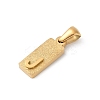 304 Stainless Steel Pendants LS-STAS-Z120-03J-G-2