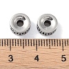 316 Surgical Stainless Steel Spacer Beads LS-STAS-P362-18AS-2