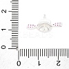Brass Micro Pave Cubic Zirconia Peg Bails Pin Charms KK-A240-03S-3