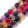 Natural Agate Beads Strands G-C082-A01-18-2