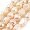 Natural Cultured Freshwater Pearl Beads Strands PEAR-P062-28E-2