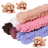 DIY Plush Chenille Stick with Plastic Craft Eyes & Noses Sets DIY-WH0170-45-1