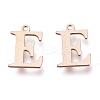 PVD Vacuum Plating  304 Stainless Steel Charms STAS-H112-E-RG-1