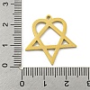 304 Stainless Steel Pendants LS-STAS-R228-03G-3