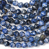 Natural Dumortierite Quartz Beads Strands G-F523-17-6mm-3