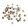 Faceted Natural Multicolor Tourmaline Cabochons G-I295-05C-02A-1