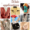 50Pcs 1-Hole Wood Buttons BUTT-UN0001-27A-6