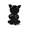 Handmade Lampwork Cat Figurine Display Decorations LAMP-N034-26-3