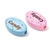 Opaque Printed Acrylic Beads AC-CBAC57E-08-2